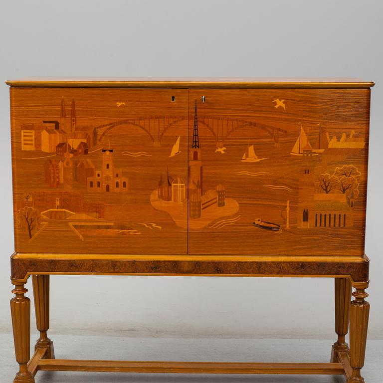 A 1930s 'Stockholm' cabinet.