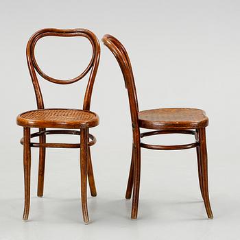 STOLAR, 2 st, Thonet, Wien, tidigt 1900-tal.