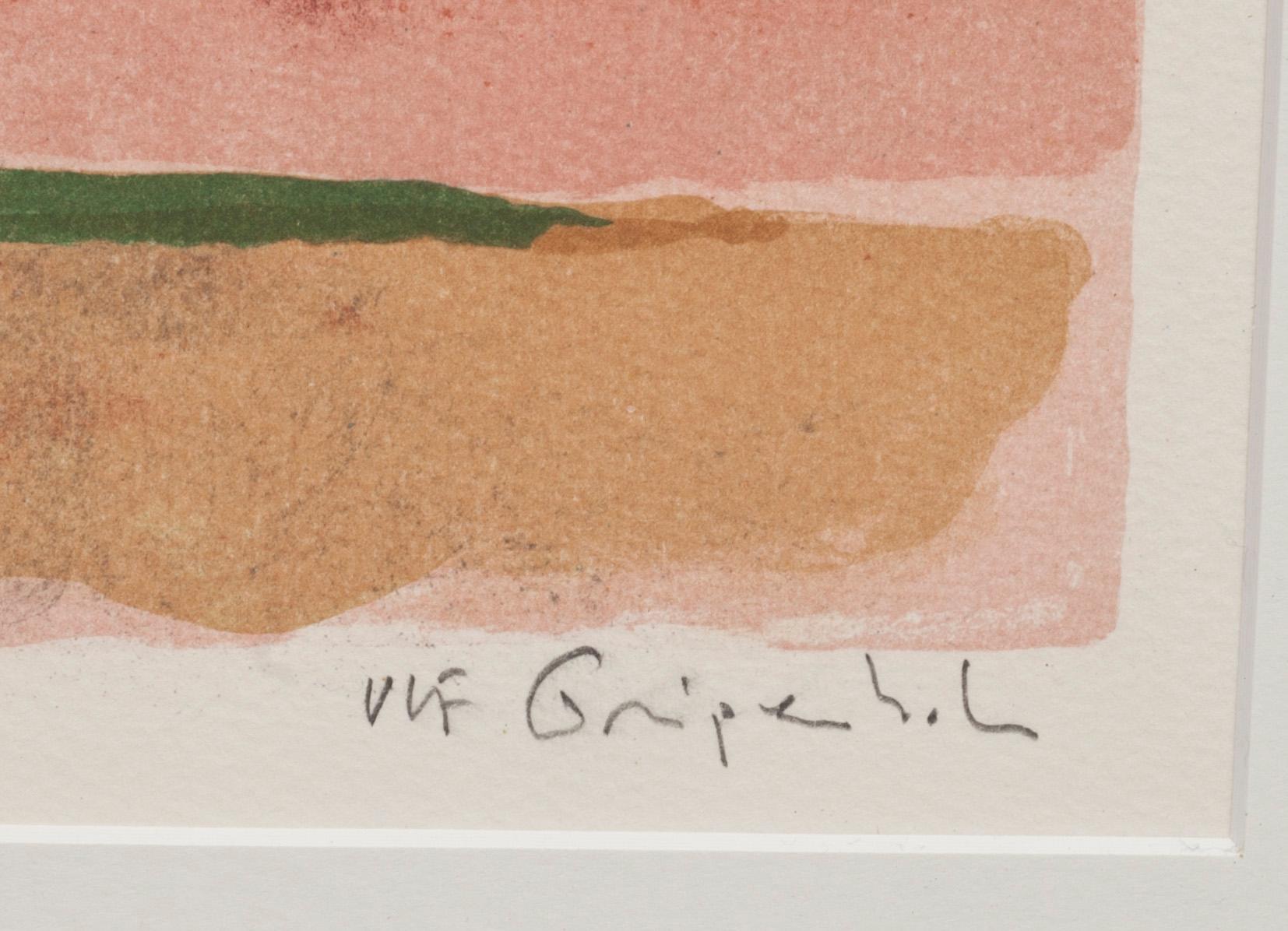 ULF GRIPENHOLM, färglitografi, signerad och numrerad 251/450.
