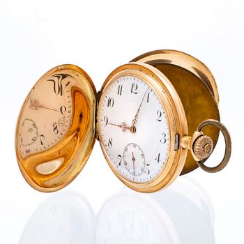 Hunter, pocket watch, 52 mm.