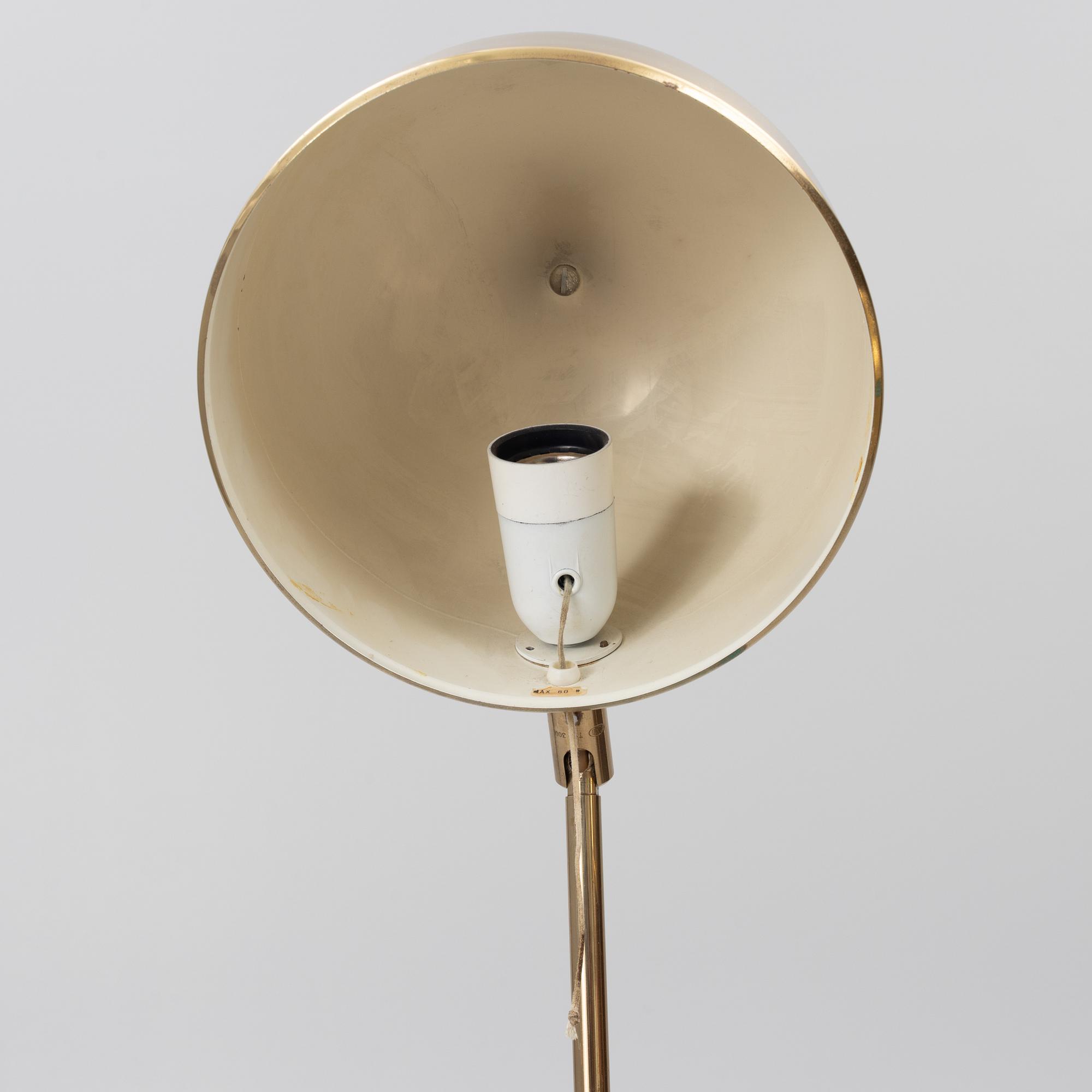 Eje Ahlgren, golvlampor, ett par, modell G-075, Bergboms, 1960-70-tal.
