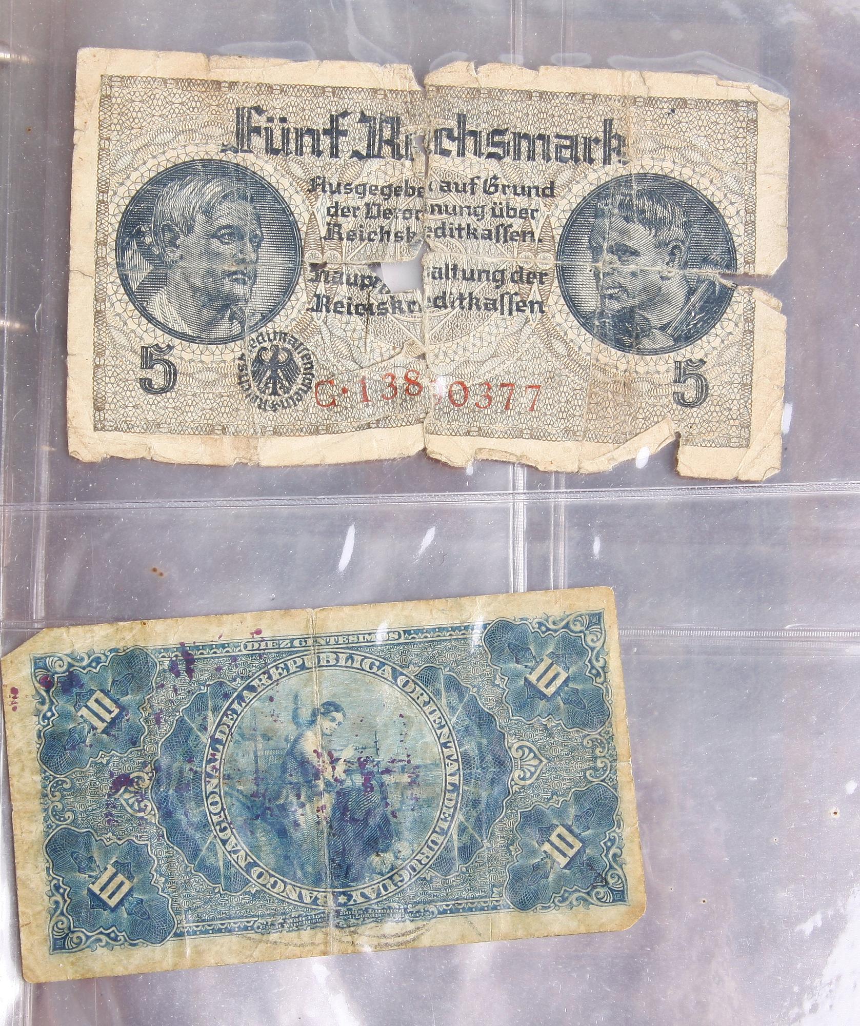 MYNTALBUM, 2 st, Sverige, Norge, Danmark, Tyskland, Spanien, Ryssland samt poletter, Sverige.