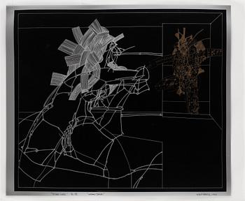 DICK BIXBY, mapp med 12 st litografier, signerade, bär numrering 82.