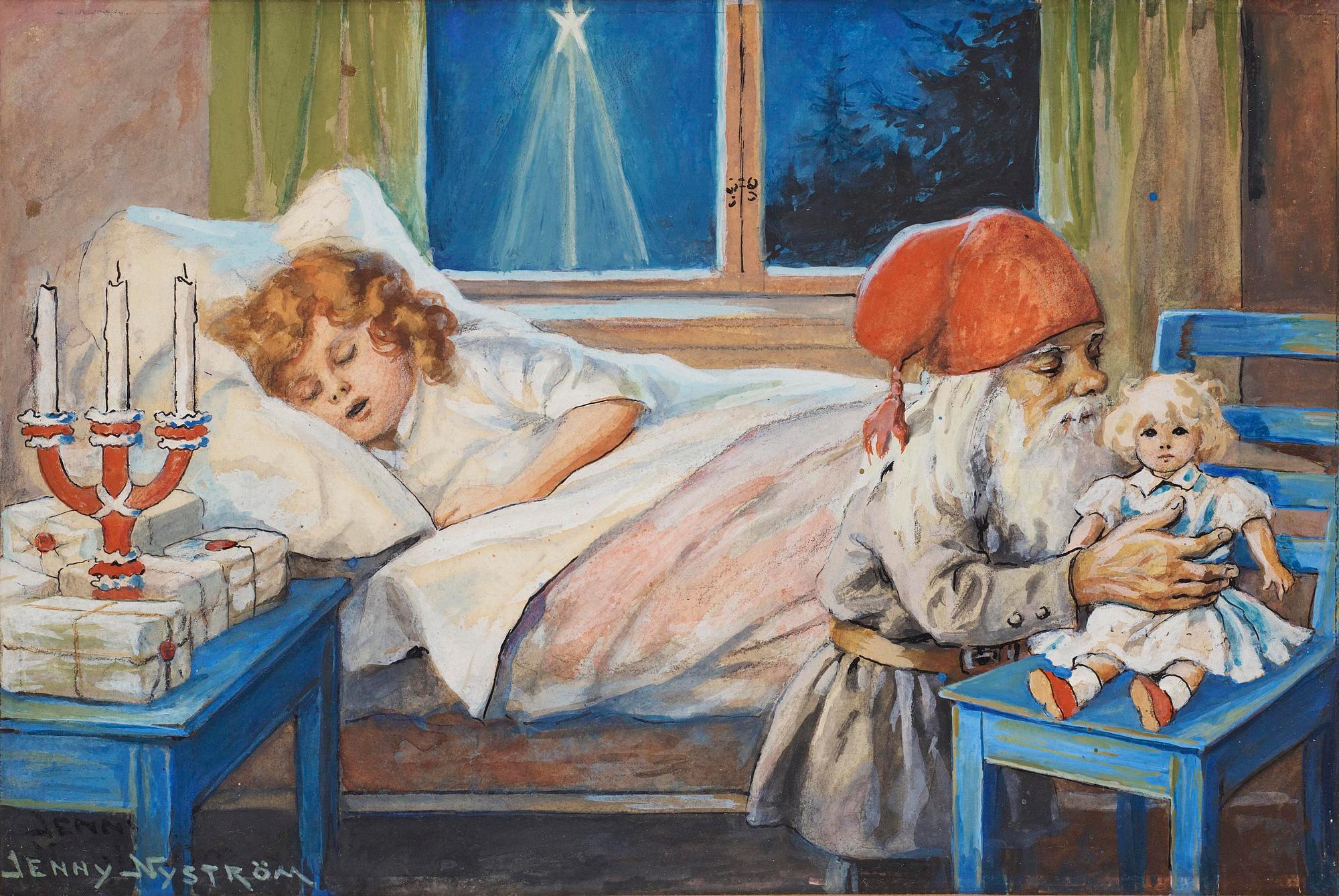 Jenny Nyström, The Night before Christmas.