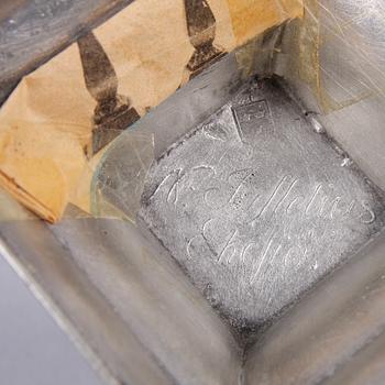 LJUSSTAKE, tenn, gustaviansk, Nicolaus Justelius, Eksjö.