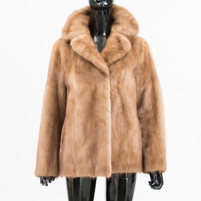 A Vintage Dutch Mink Fur Jacket.