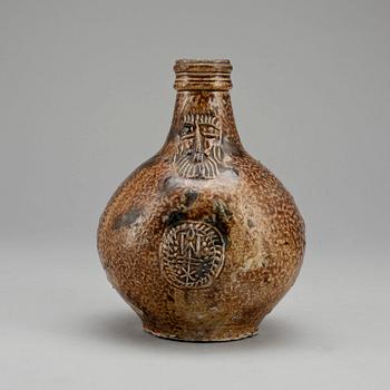 BARTMANKRUS, stengods, Tyskland troligen 1600-tal.