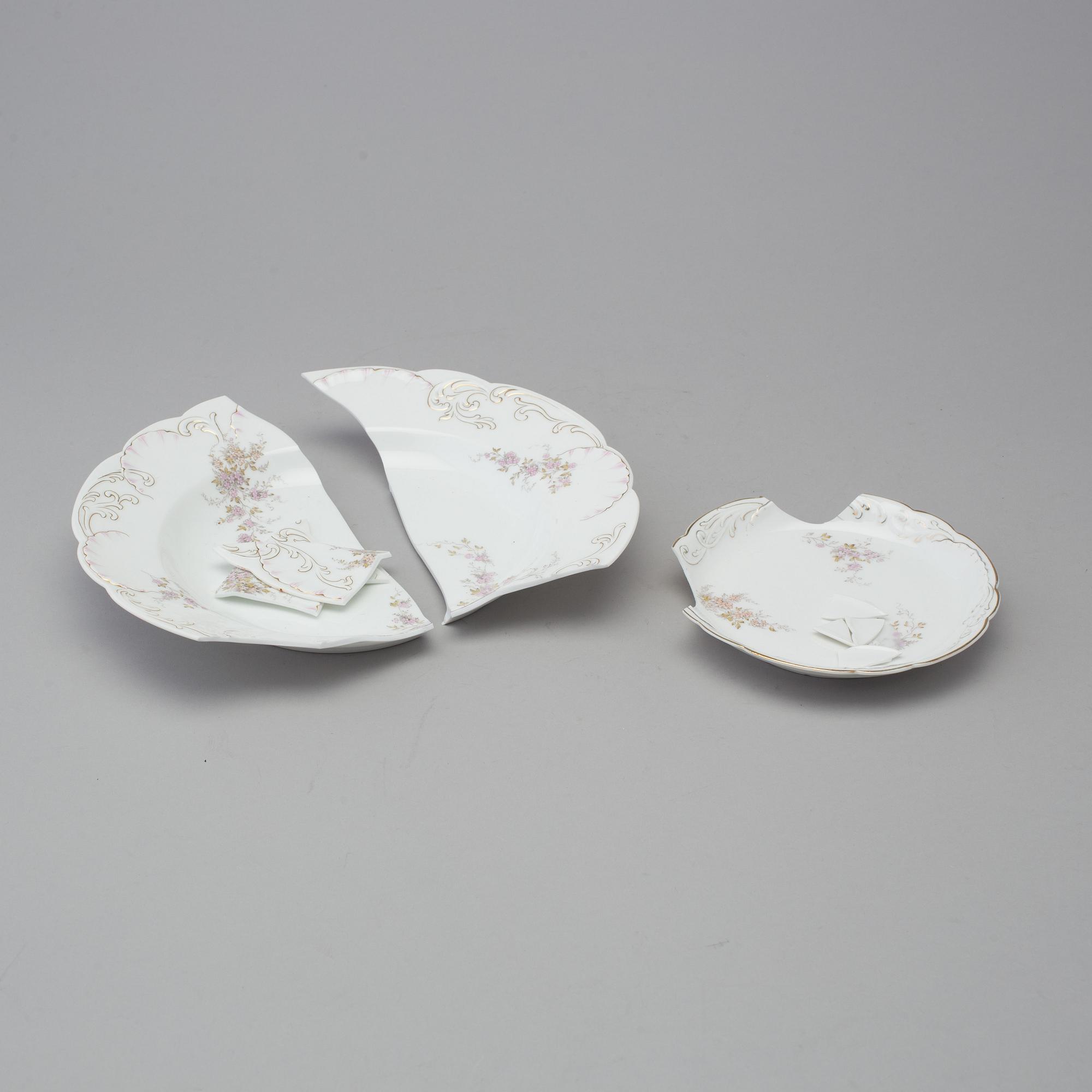 SERVIS, 160 delar, porslin, Rosenthal "Louis XIV", 1900-talets början.