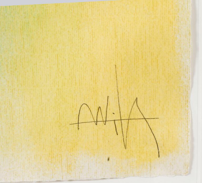 WIFREDO LAM, färglitografi, signerad och numrerad IV/L.