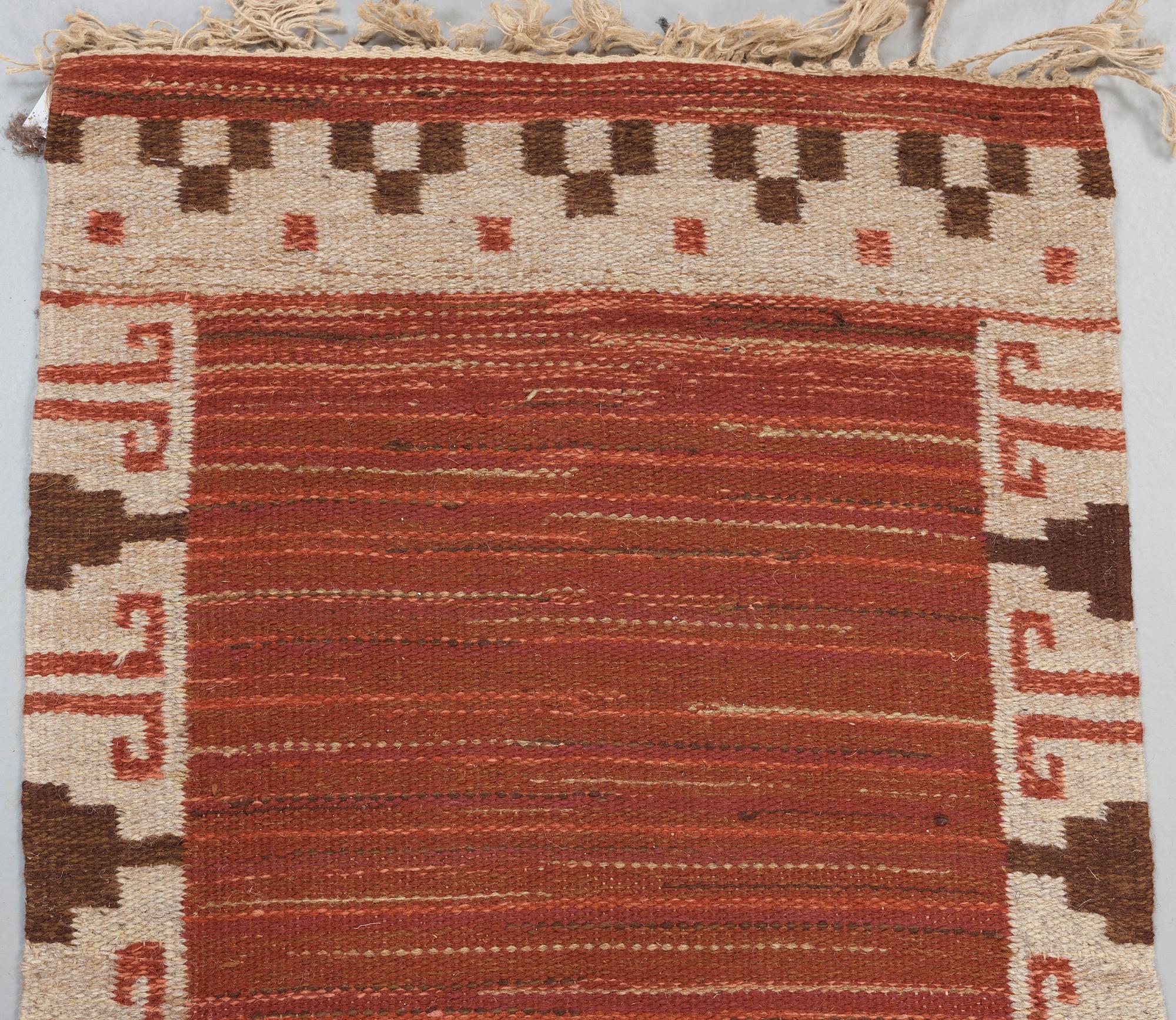 GALLERIMATTA. Rölakan. 457,5 x 67 cm. Sverige 1920-30-tal.