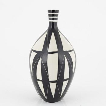 Karin Björquist, vase, ceramic. Gustavsberg, signed, 1950's.