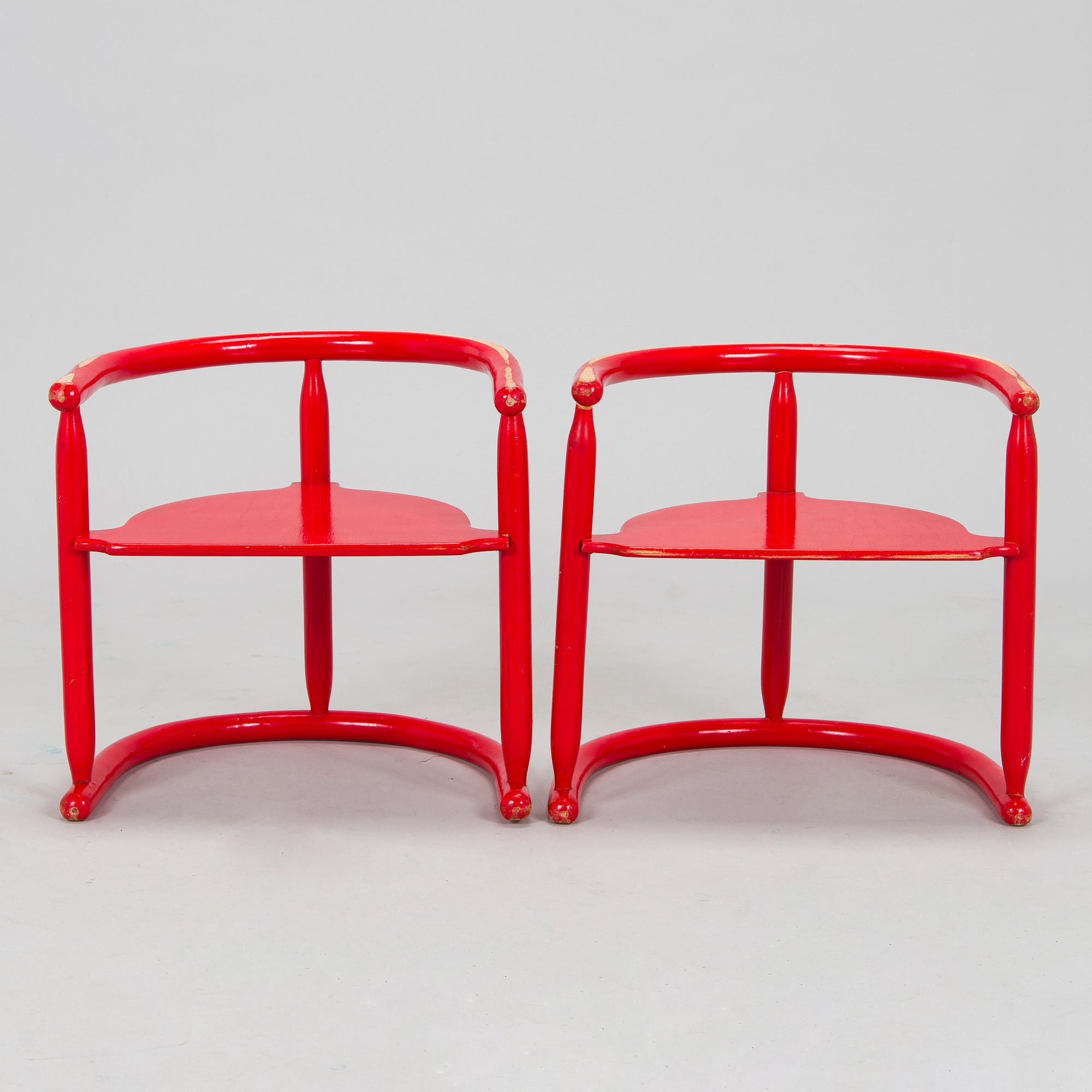 Karin Mobring, a children's beech wood furniture set, 'Anna', IKEA, Sweden,.