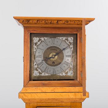 A mid 19th century grandfather clock.