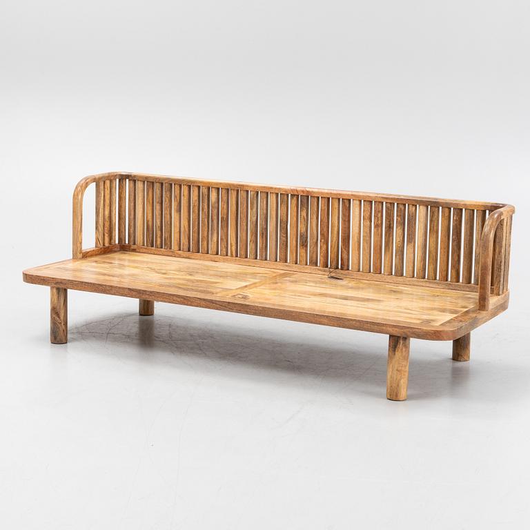 A 'Morena' mango wood  daybed from House Doctor.
