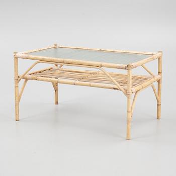 Bamboo furniture set, 6 pieces, 20th century.