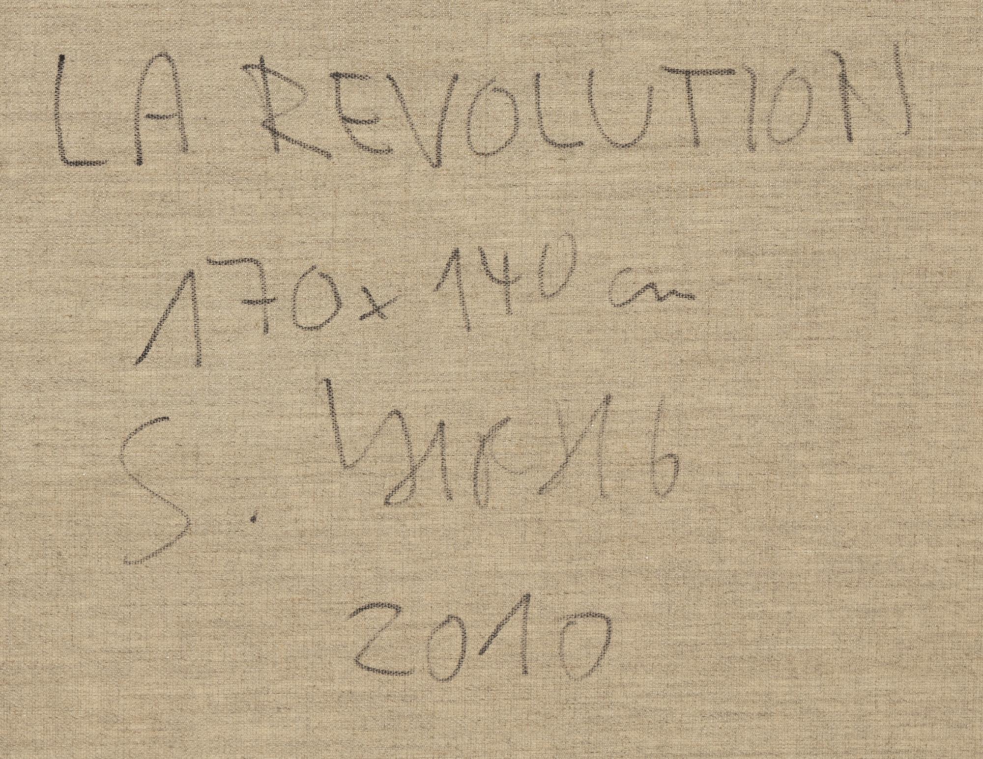 Stefan Hirsig, oil on canvas, signed and dated 2010 verso.