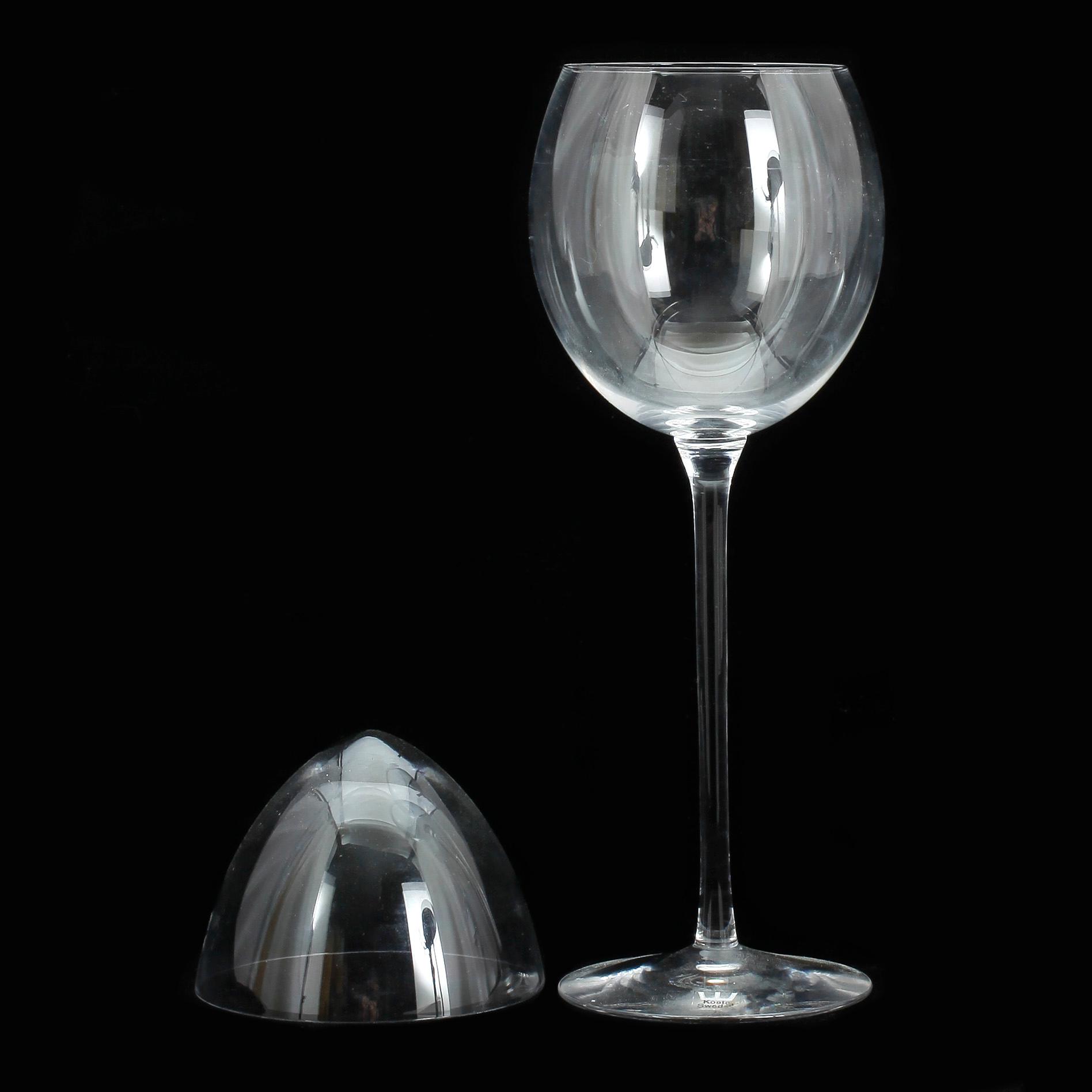 GLAS med LOCK, Kosta, 1900-talets andra hälft.