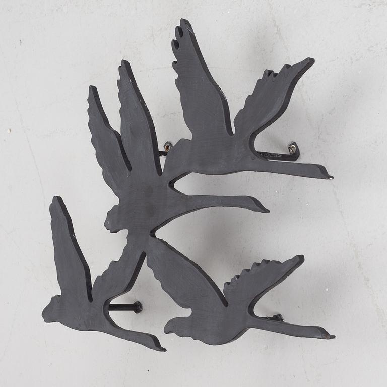 Väggdekorationer, 2 st, bland annat Ragnar Andersson.