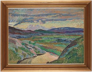 Carl Wilhelmson, "Riksgränsen I" (towards Norway).