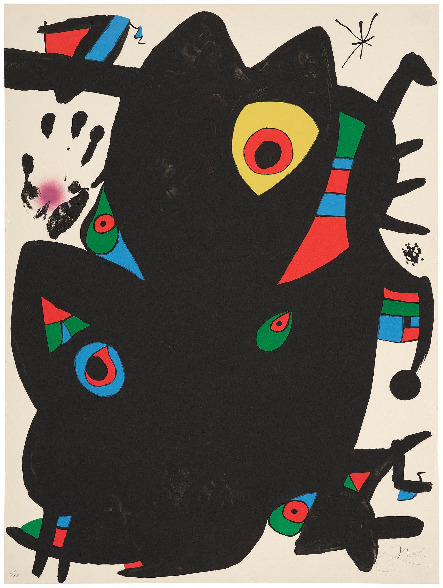 Joan Miró, "Montroig II".