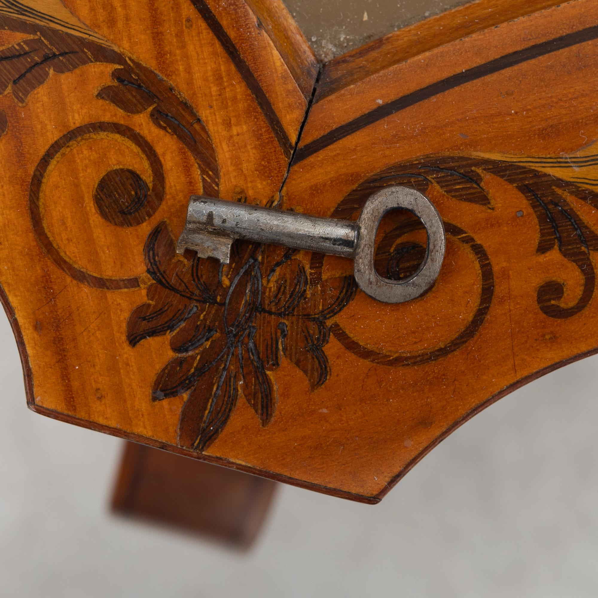 Display table, Louis XV style, circa 1900.