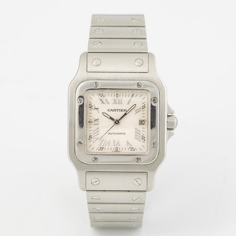 Cartier, Santos Galbée, wristwatch, 29 x 29 (41) mm.