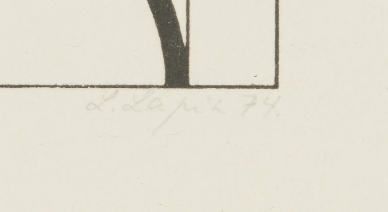 Leonhard Lapin, a set of twelve lithographs from the series 'A Mashine'.