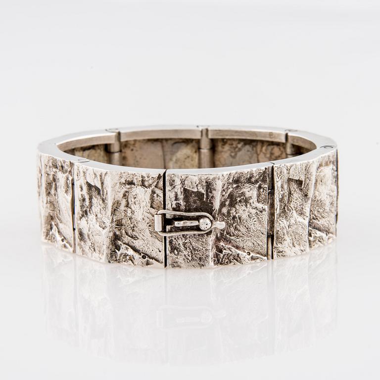 ARMBAND, Finlandia Koru 1977. Silver.