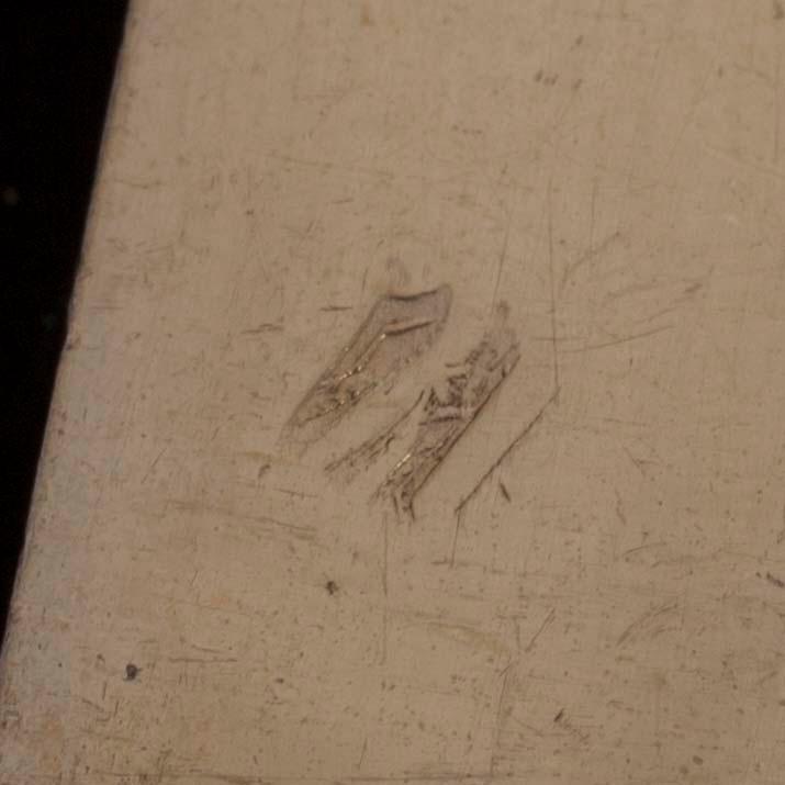 DESSERTKNIVAR, 6 st, förgyllt silver, Hènin&Vivier och Hènin& Cie, Paris, Frankrike 1800-talets slut. Vikt 288,8 g.