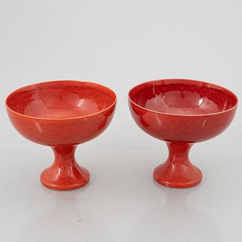 Stig Lindberg, a pair of bowls from the series 'Ting', Gustavsberg.