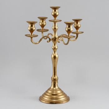 KANDELABER, malm, 1900-tal.