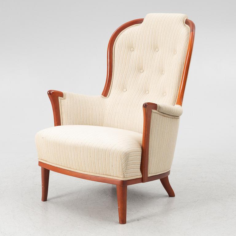 Carl Malmsten, armchair, "Vår Fru", OH Sjögren, late 20th century.