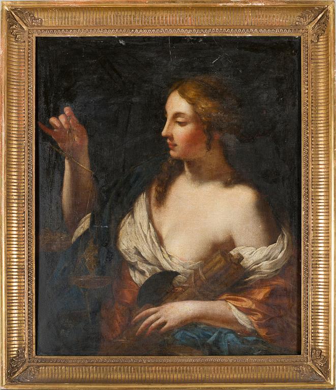 OKÄND KONSTNÄR, olja på duk, sent 1700-tal/1800-talets första hälft.