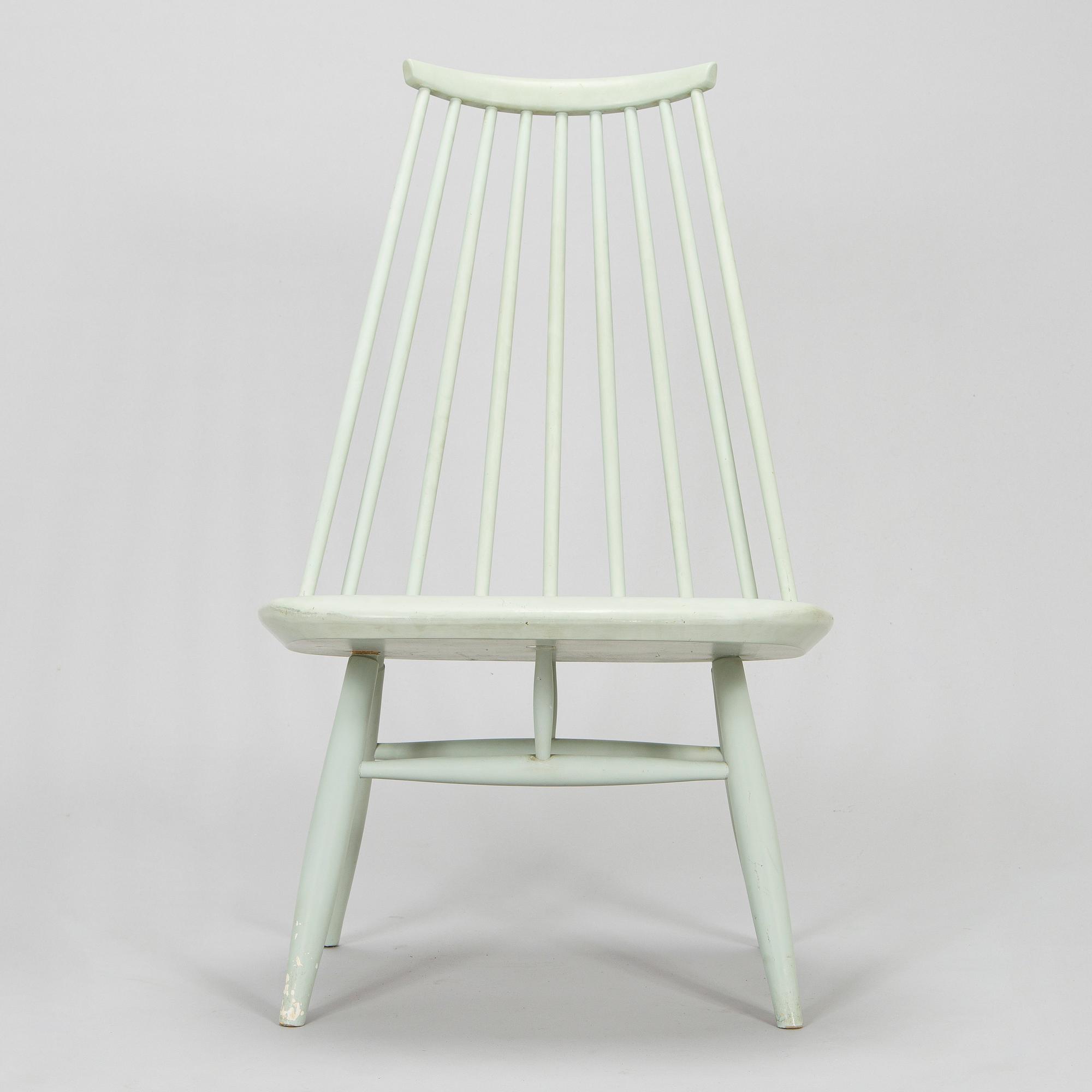 Ilmari Tapiovaara, tuoli, "Mademoiselle", Asko, 1900-luvun puoliväli.