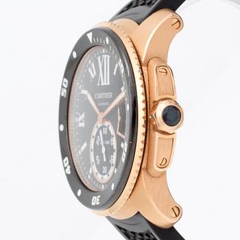 CARTIER, Calibre de Cartier Diver, (300m/1000ft), wristwatch, 42 mm,