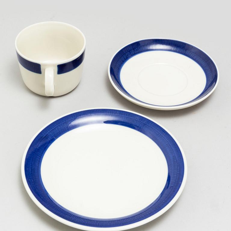 HERTHA BENGTSSON, servis, "Koka Blå", Rörstrand.