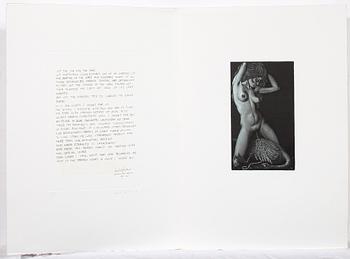 JÖRGEN BOBERG, mapp med 7 st, etsningar, sign o numr 6/130. 1979.