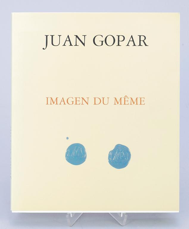 JOAN GOPAR, blandteknik på pannå, sign a tergo.