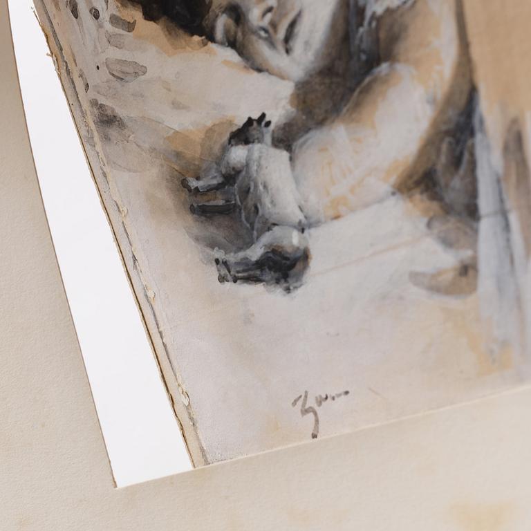 Anders Zorn, Sleeping boy.