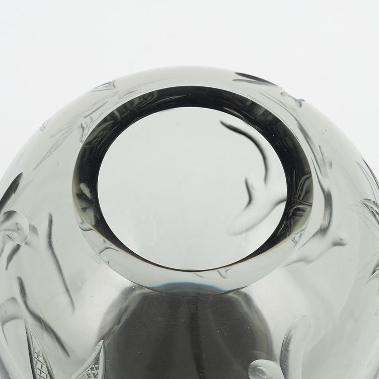 Simon Gate, vas, glas, Orrefors, 1931.