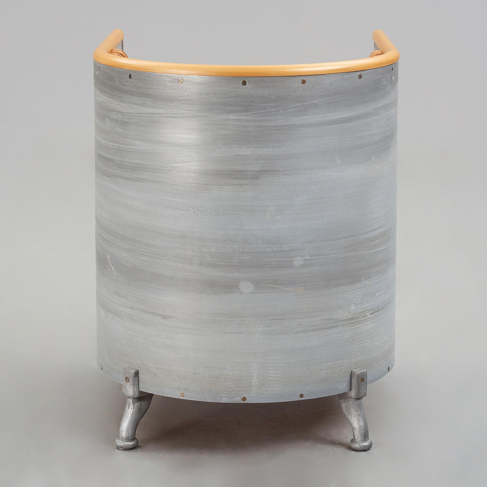 Mats Theselius, "Aluminium chair", Källemo efter 1990.