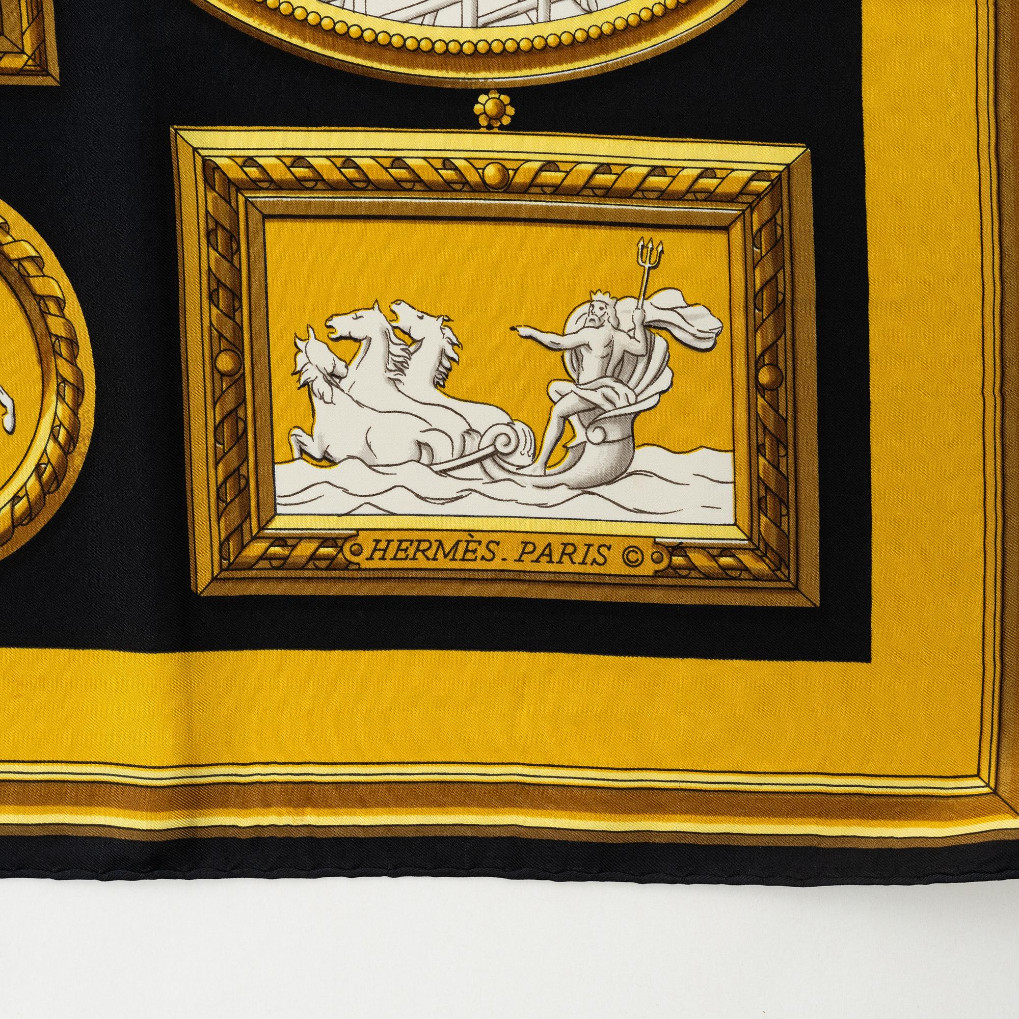 Hermès, scarf, "Wedgwood".
