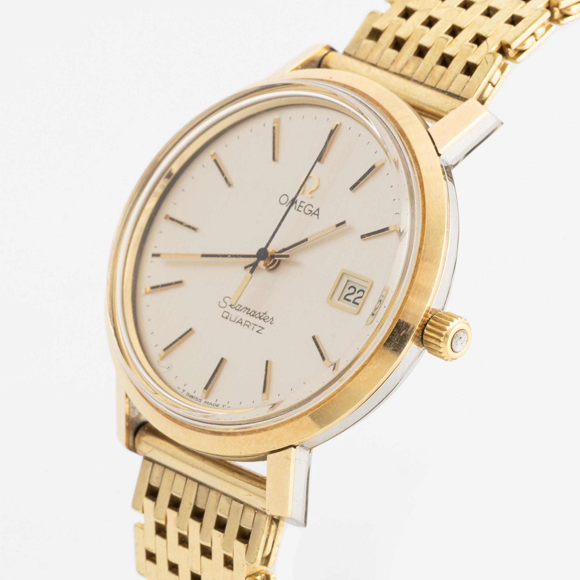 Omega, Seamaster, armbandsur, 36 mm.