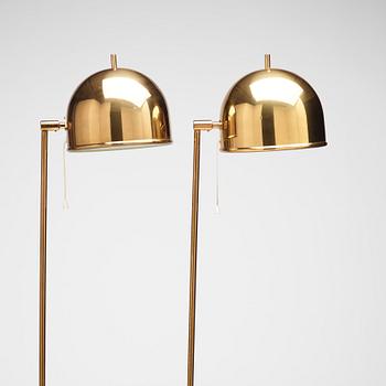 Eje Ahlgren, a pair of floor lamps, model 'G-075', Bergboms, Sweden 1960-70s.