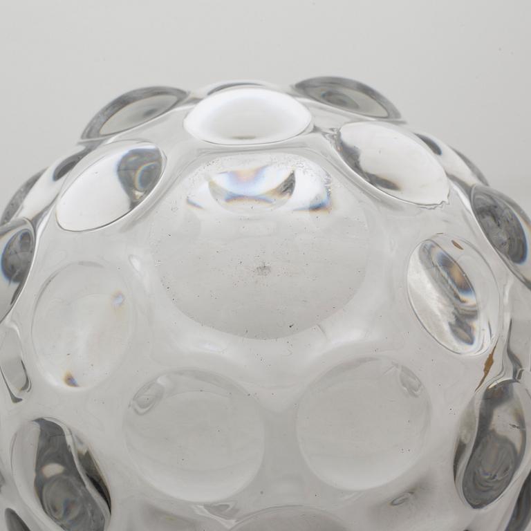 SVEN PALMQVIST, glas, vas Orrefors, omkring 1900-talets mitt.