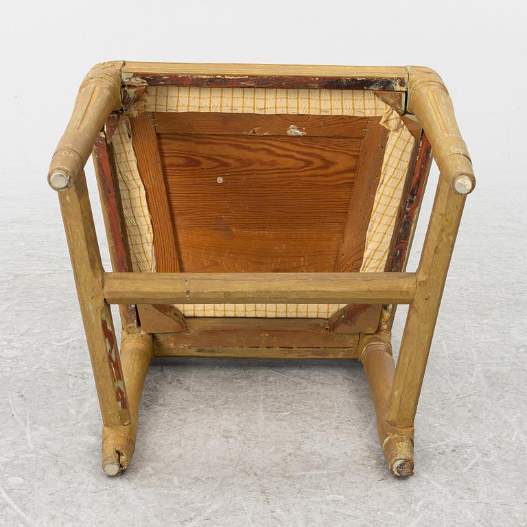 Chair, Gustavian, late 18th century.