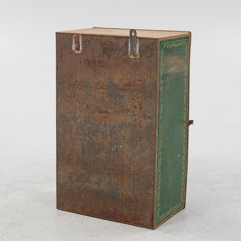A sheet metal cabinet, 'Thule Cacao', early 20th Century.