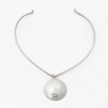 Inga-Britt "Ibe" Dahlquist, a silver necklace, Malmö 1973.