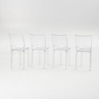 Philippe Starck, 8 st, "La Marie" Kartell, Italien, Modellen formgiven 1998.