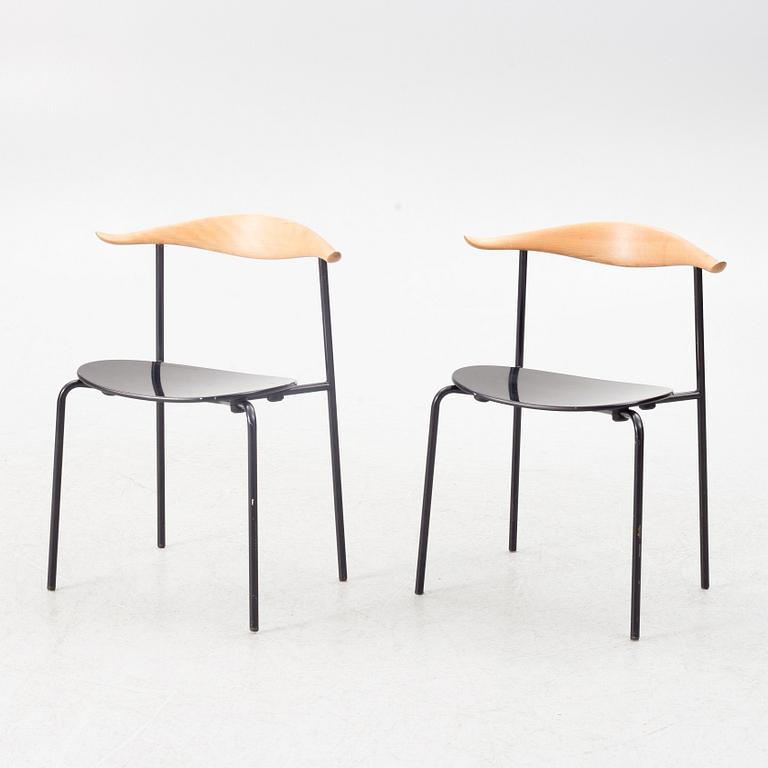 Hans J. Wegner, stolar, ett par, "CH88T", Carl Hansen & Son, Danmark.